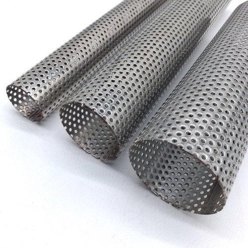Perforated tube exhaust pipe - exhaust,