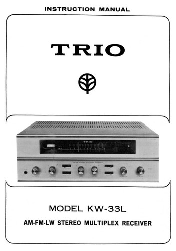Kenwood trio l receiver - trio-kw-33-l,