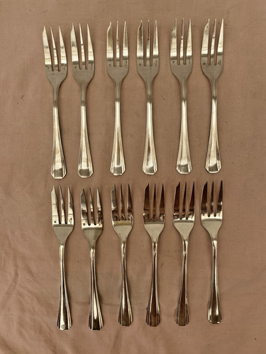 Christofle oyster forks - christofle, 12