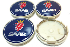 4x SAAB BLUE 62mm/63mm ALLOY
