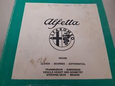 Alfa Romeo Alfetta  genuine