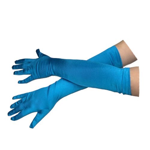 Ladies long blue - blue, evening