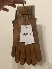 UGG Leather And Knit Cuff