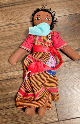 Handmade african woman - handmade, in