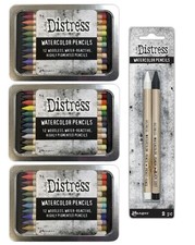 Ranger Ink Bundle - Tim Holtz Distress Watercolor Pencils Office Product