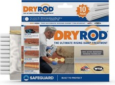 Dryrod Damp Proofing Rods DPC – Wall Rising Damp Course Treatment – BBA Approved