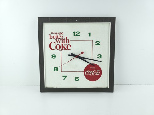 Vintage coca cola wall - coca-cola, clock