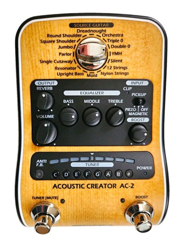 Zoom acoustic creator - ac-2,