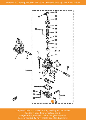Yamaha washer plug screw - washer,,