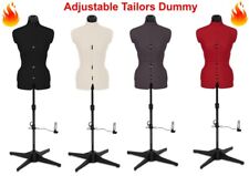 Tailors Dummy Adjustable Dressmaker Torso Female Mannequin Fashion Sizes 6 to 22