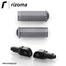 BMW R 1200 RS 2015-2016 footrests Extreme RIZOMA PE631D PE797B Grey Passenger