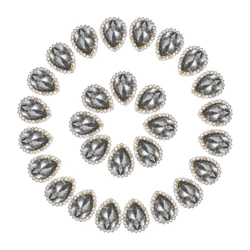 50pcs sew rhinestones tear - 50pcs,