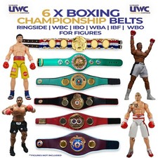 RINGSIDE Custom WBC WBO WBA IBF IBO Mini Boxing Belts For Figures