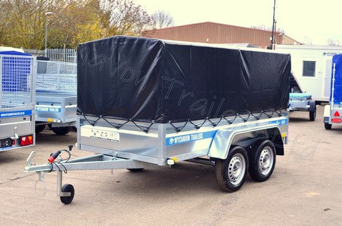 Car box trailer 8x4 twin - box,