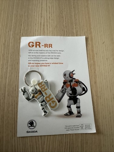 Genuine skoda enyaq rr - skoda, "gr-rr"
