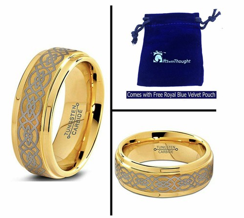 8mm men genuine - 8mm, gold