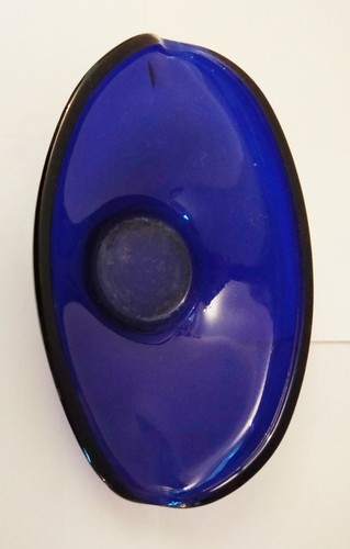 Cobalt blue oval - cobalt,