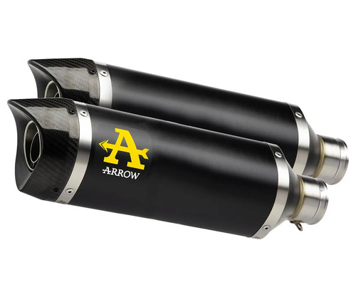 Arrow exhaust muffler dark - 2,