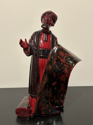 Rare royal doulton flambé - flambé, '