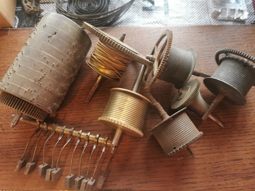 Clock fusee wheels cone - cone, +