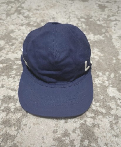 Gucci navy canvas baseball cap - gucci,