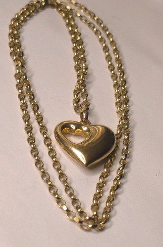9ct gold chain - 9ct, with