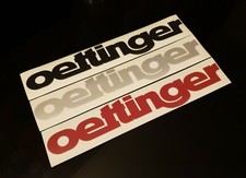 GENUINE OETTINGER LARGE LOGO