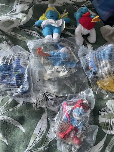 Mcdonald smurf toys - mcdonald's,