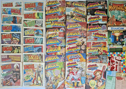Eagle comics job lot - comics, 44x