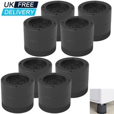 8x Heavy Duty Bed Risers Feet