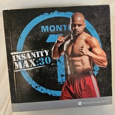 Insanity Max 30 Beachbody Workout DVD Shaun T Fitness 20 Disc Sets Month 1 & 2