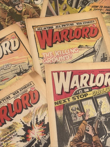 Vintage warlord comics - 7,