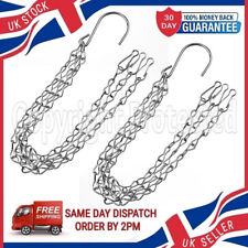 TWO HANGING BASKET CHAINS 14"