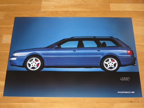 Audi porsche rs2 poster turbo - rs2,