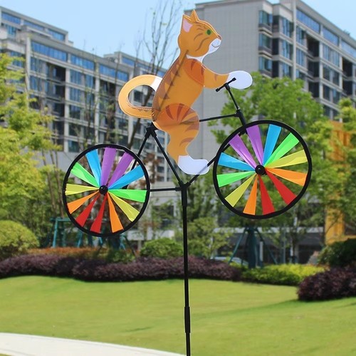Wind spinners animal riding - wind,