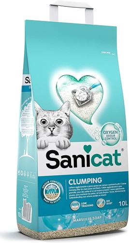 Sanicat clumping cat litter - clumping,