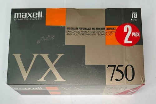 Maxell 750 betamax beta - maxell, vx