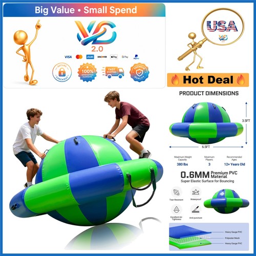 Inflatable dome rocker bouncer - inflatable,