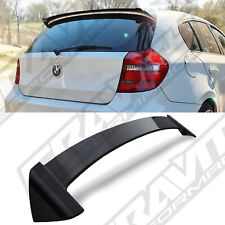 GLOSS BLACK REAR LIP SPOILER BOOT WING M STYLE FOR BMW 1 SERIES E81 E87 04-11