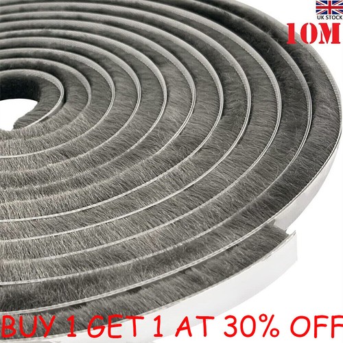 10m draught excluder brush - draught,