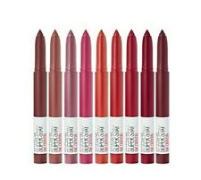 Maybelline Super Stay Ink Crayon Lip Color (1.2g/0.04oz)Lot Of 2, New, You Pick!