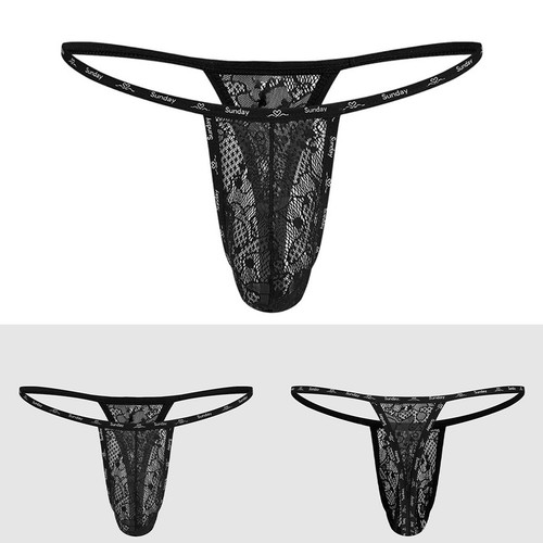 Mens lace jacquard sheer - lace,