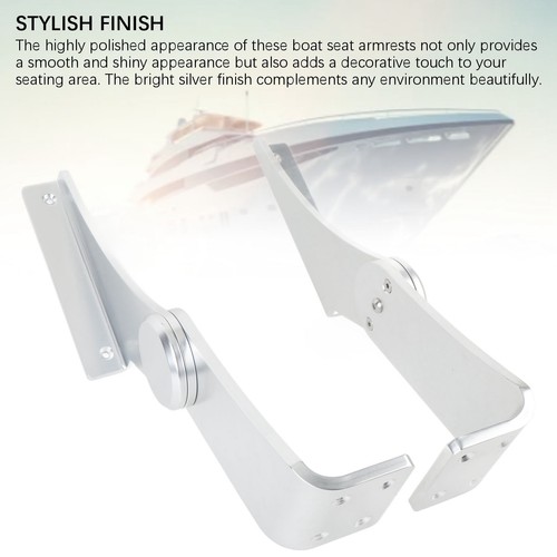Yacht armrest bright silver - yacht,