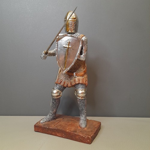 Vintage medieval knight with - medieval,