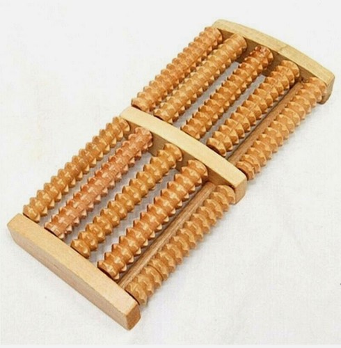 Wooden foot roller massager - wooden,
