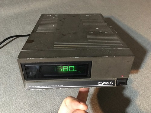 Vintgage cyrus radio tuner - vintgage,