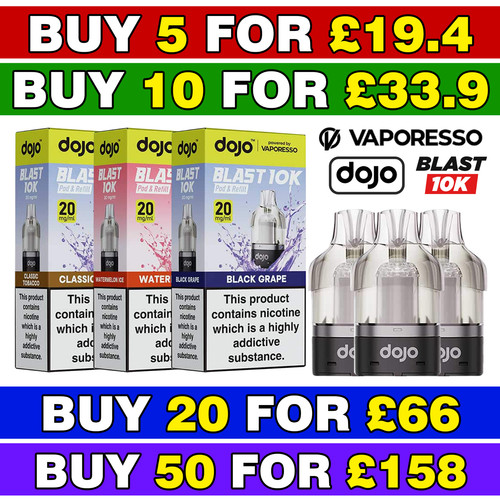 Vaporesso dojo blast 10k - vaporesso,