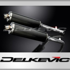 HONDA VTR1000 SP2 2002-2010 450mm OVAL CARBON BSAU SILENCER EXHAUST KIT