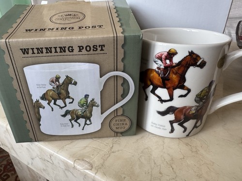 Horse racing mug leonardo - horse,