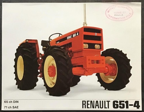 Renault 651 tractor - 651.4,